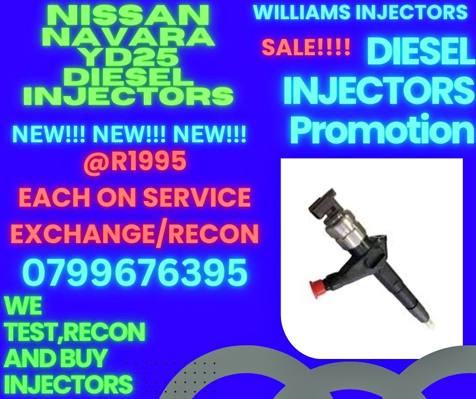 NISSAN NAVARA YD25 DIESEL INJECTORS - Private Seller NISSAN NAVARA YD25 DIESEL INJECTORS - Private Seller