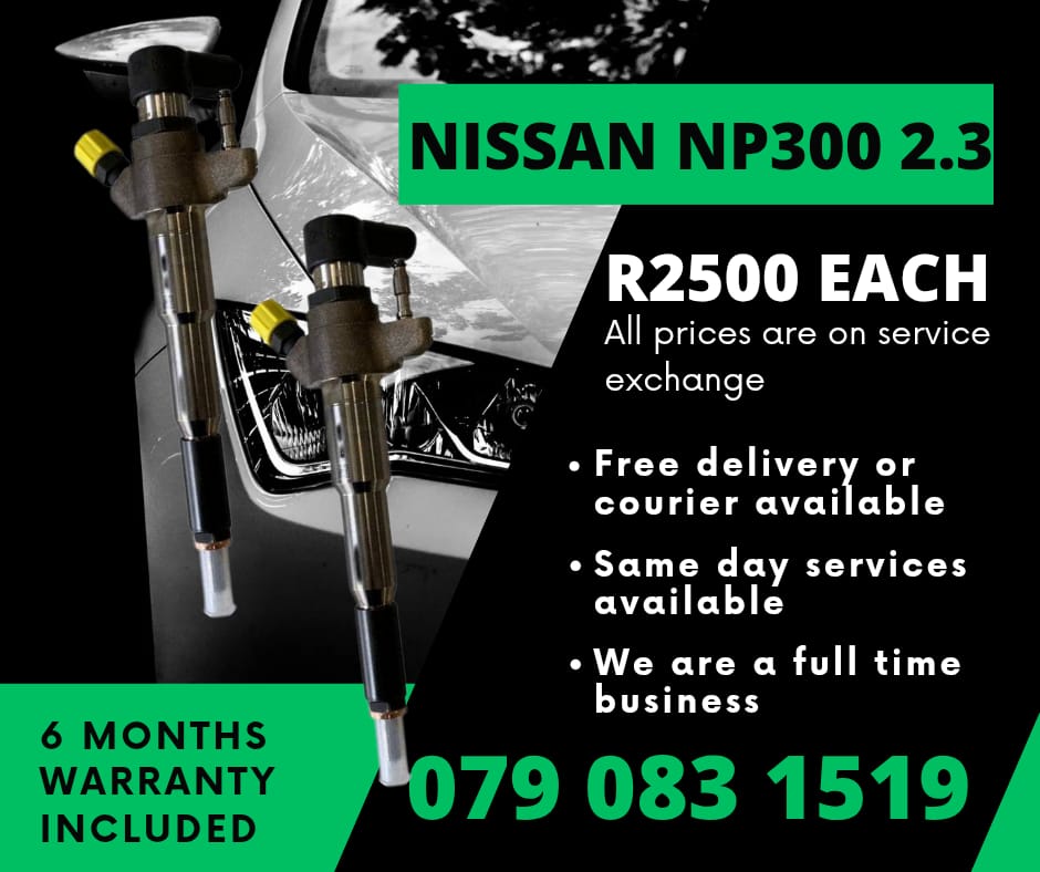 NISSAN NP300 2.3 INJECTORS FOR SALE WITH WARRANTY INCLUDED - Private Seller NISSAN NP300 2.3 INJECTORS FOR SALE WITH WARRANTY INCLUDED - Private Seller
