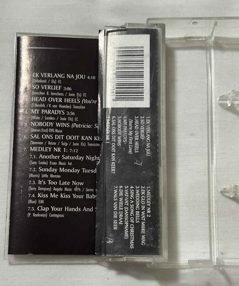 Patricia Lewis & Jurie Els cassette tape