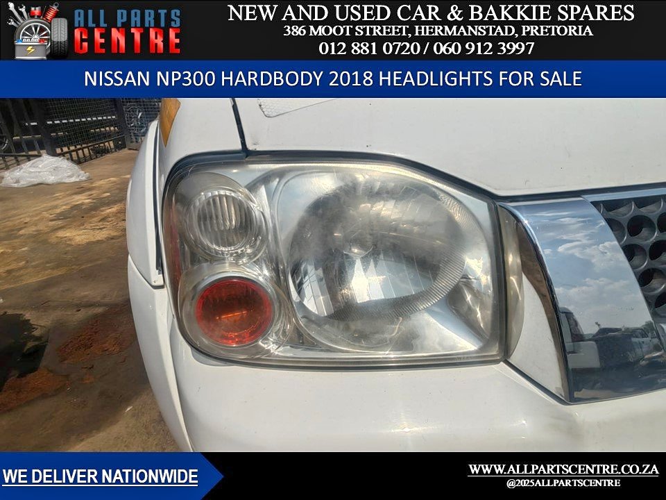 2018 Nissan NP300 Hardbody headlights for sale – Used - Private Seller 2018 Nissan NP300 Hardbody headlights for sale – Used - Private Seller