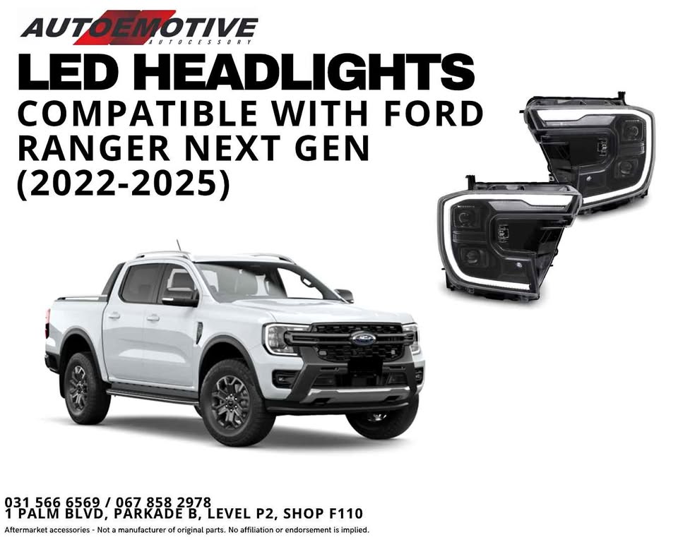 LED Headlights Compatible with Ford Ranger Next-Gen (2021-2025) - Private Seller LED Headlights Compatible with Ford Ranger Next-Gen (2021-2025) - Private Seller