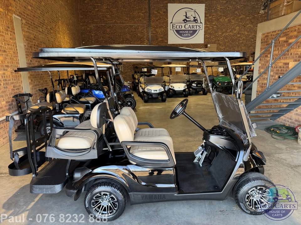 YAMAHA GOLF CART FOR SALE - FOUR SEATER - NEW LITHIUM BATTERY - PERFECT GOLF ESTATE CART - Private Seller YAMAHA GOLF CART FOR SALE - FOUR SEATER - NEW LITHIUM BATTERY - PERFECT GOLF ESTATE CART - Private Seller