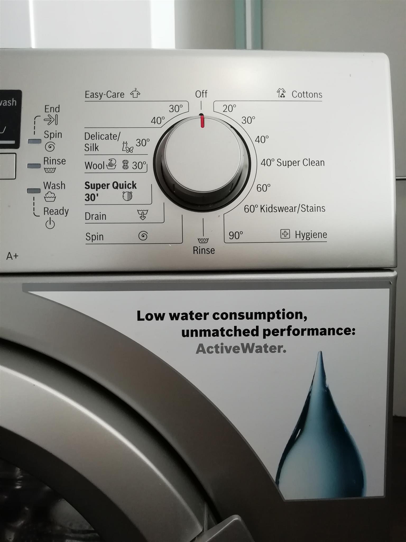 Bosch front-loader washing machine 