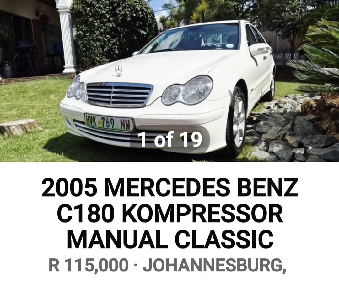 Used 2005 Mercedes-Benz C-Class C180 Edition C - Private Seller Used 2005 Mercedes-Benz C-Class C180 Edition C - Private Seller