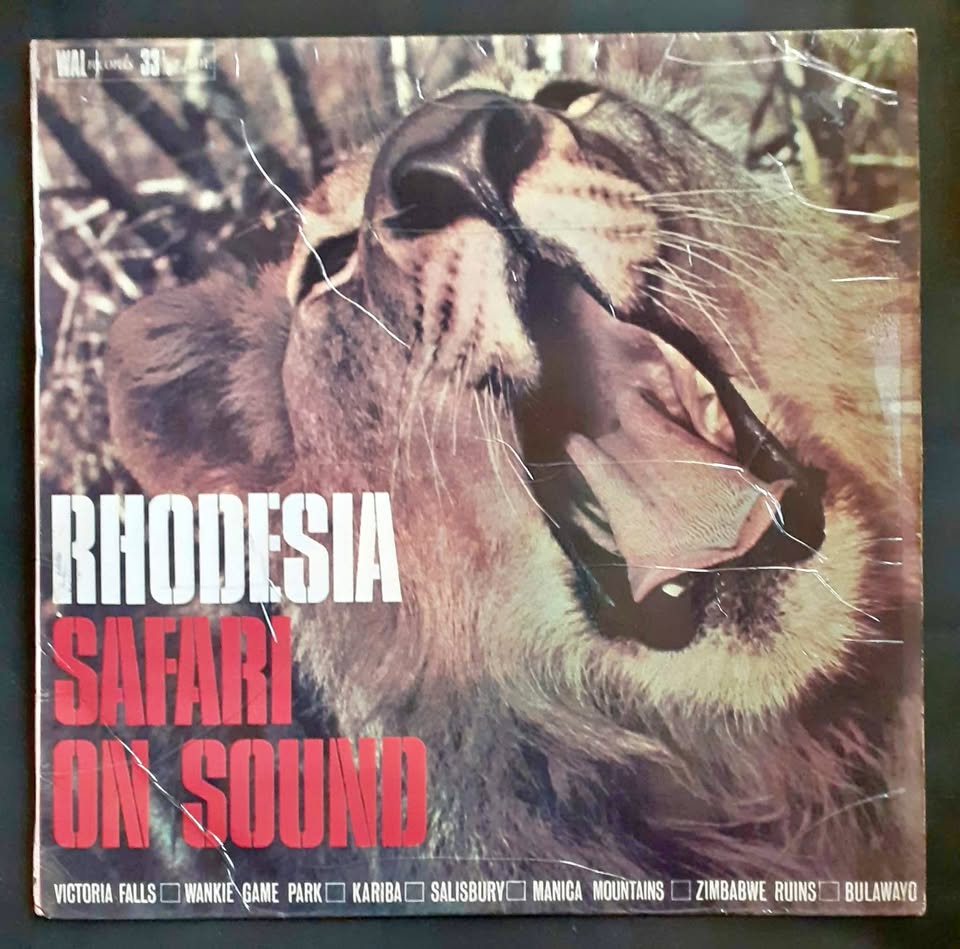 Sam Sklair – Rhodesia Safari On Sound LP Record Sam Sklair – Rhodesia Safari On Sound LP Record