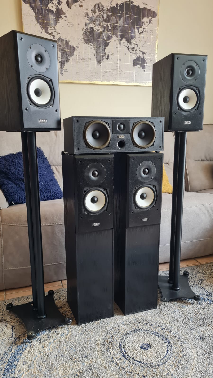VARIOUS SPEAKERS (SETS, PAIRS, SUBWOOFERS)