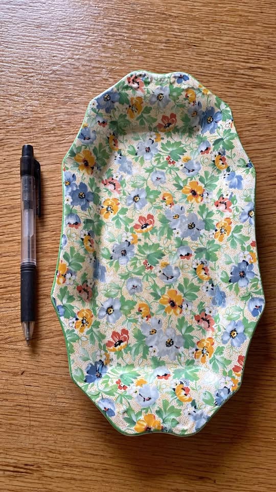 Vintage plate Vintage plate