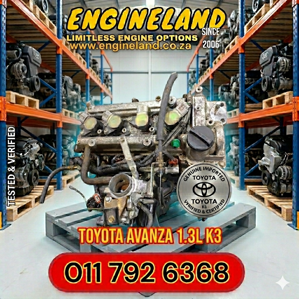 Toyota Avanza 1.3L K3 vvti engine - Private Seller Toyota Avanza 1.3L K3 vvti engine - Private Seller