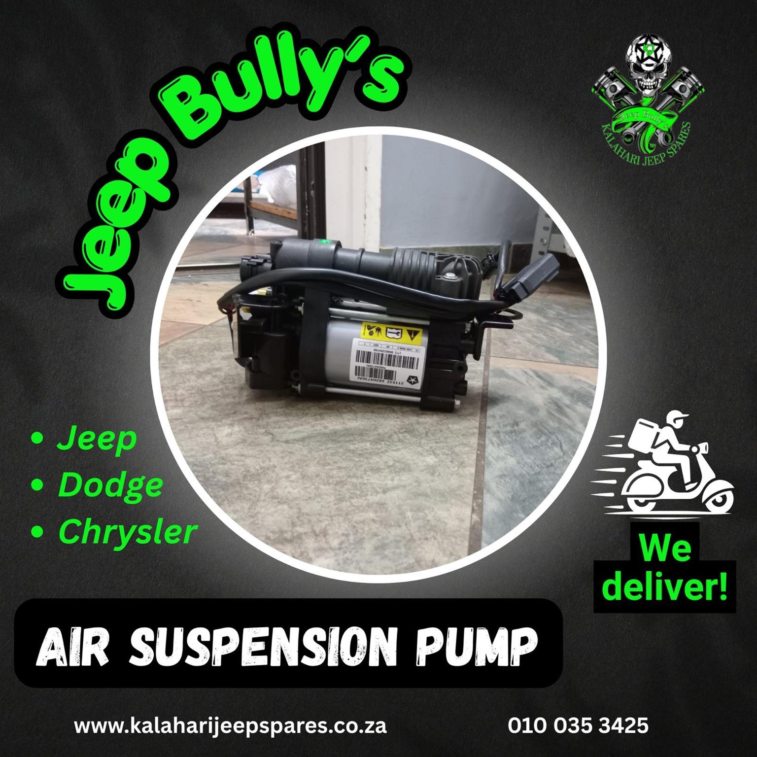 Air Suspension Pump | New | Jeep Grand Cherokee & Dodge Ram - Private Seller Air Suspension Pump | New | Jeep Grand Cherokee & Dodge Ram - Private Seller