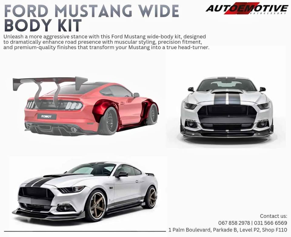 FORD MUSTANG WIDE BODY KIT - Private Seller FORD MUSTANG WIDE BODY KIT - Private Seller