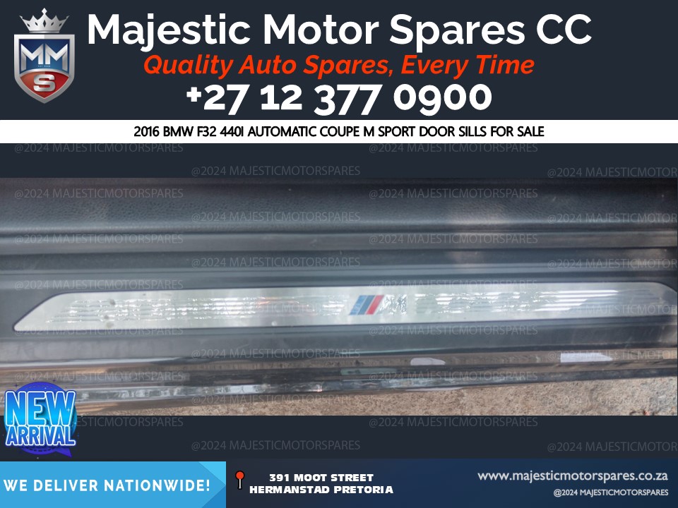 M Sport Door Sills for BMW F32 440i – Genuine Used Parts for sale - Private Seller M Sport Door Sills for BMW F32 440i – Genuine Used Parts for sale - Private Seller