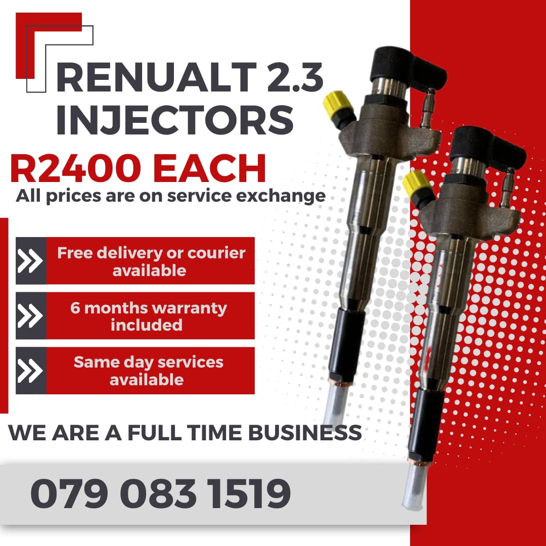 RENAULT 2.3 INJECTORS FOR SALE WITH WARRANTY - Private Seller