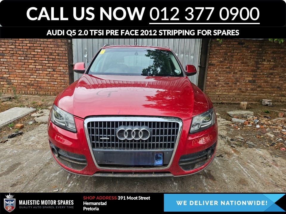 Audi Q5 2.0 TFSI Pre Face 2012 now stripping for spares - Private Seller Audi Q5 2.0 TFSI Pre Face 2012 now stripping for spares - Private Seller
