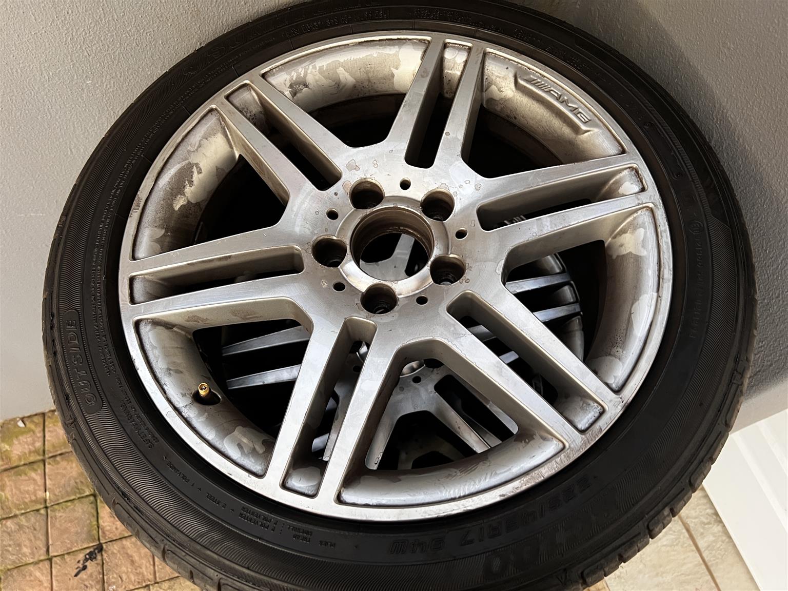 Merc Amg 17" wheels and tyres