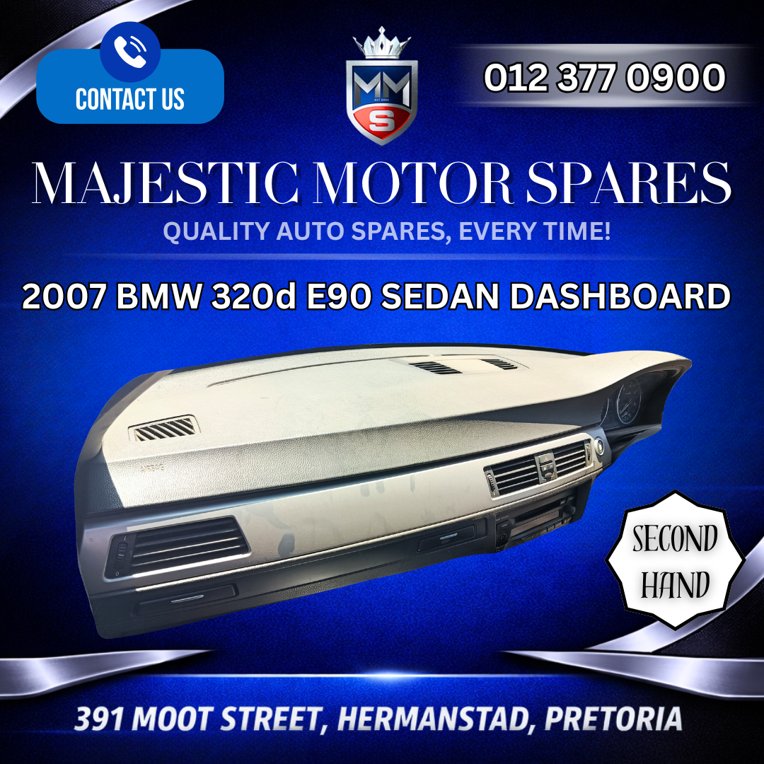 2007 BMW 320d E90 Sedan Dashboard – Used | For Sale - Private Seller 2007 BMW 320d E90 Sedan Dashboard – Used | For Sale - Private Seller