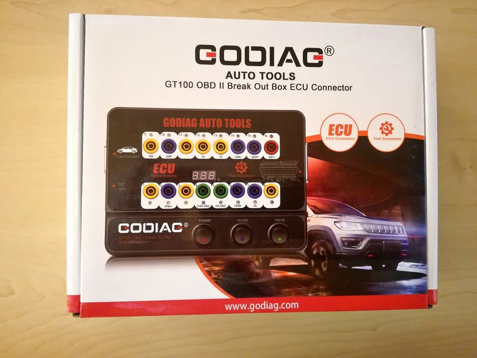 GODIAG  GT100 OBD II BREAK OUT BOX ECU CONNECTOR