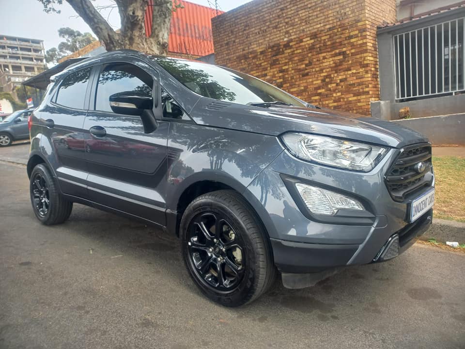 2022 FORD ECOSPORT ECOBOOST 1.5 PETROL, AUTOMATIC, GREY COLOR, MILEAGE