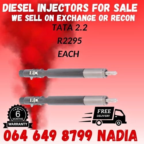 TATA 2.2 DIESEL INJECTORS FOR SALE - Private Seller TATA 2.2 DIESEL INJECTORS FOR SALE - Private Seller