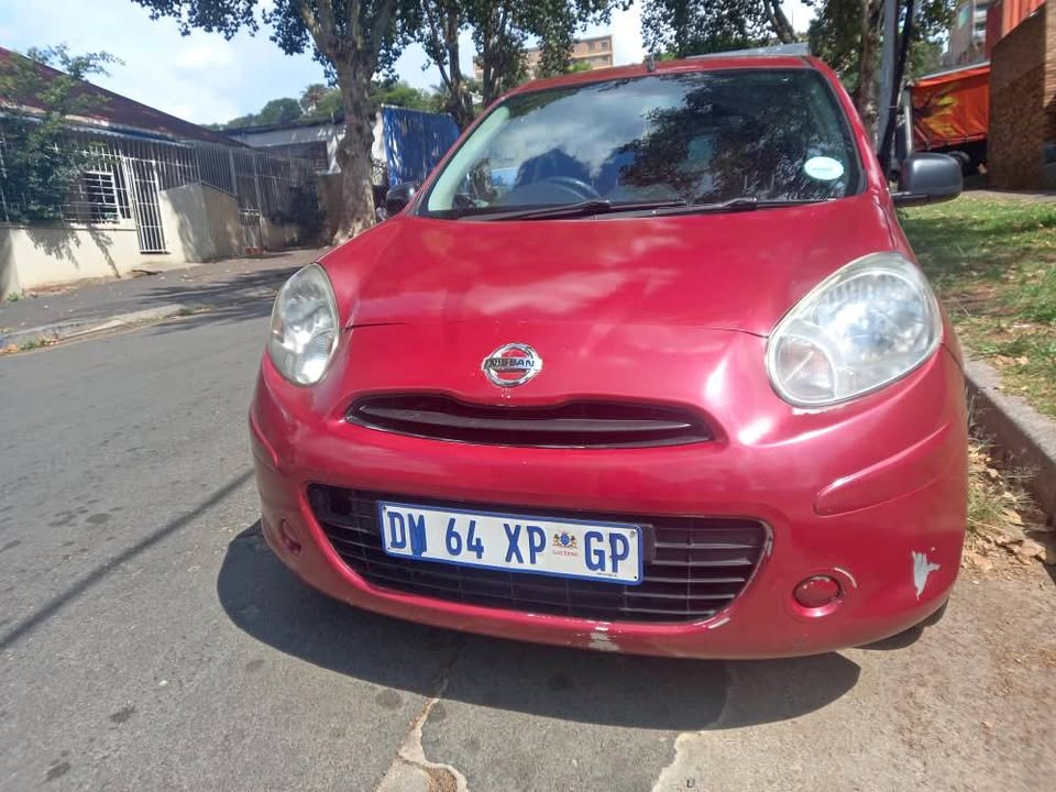2015 Nissan Micra 1.2 Petrol, Manual, Maroon Color, Mileage 176000km Spare key.