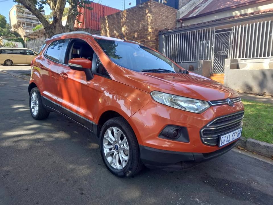 2013 FORD ECOSPORT 1.0 Petrol, Manual Transmission, Orange Color, Mileage 2013 FORD ECOSPORT 1.0 Petrol, Manual Transmission, Orange Color, Mileage