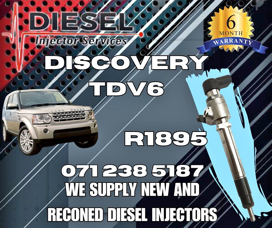 DISCOVERY TDV6 DIESEL INJECTORS FOR SALE OR RECON - Private Seller DISCOVERY TDV6 DIESEL INJECTORS FOR SALE OR RECON - Private Seller