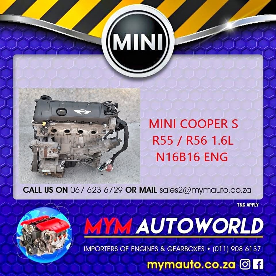 MINI COOPER S R55 R56 1.6L N16B16 USED IMPORTED ENGINE - Private Seller