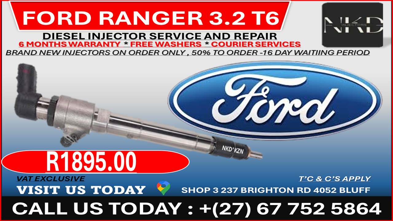 Ford Ranger 3.2L T6 Diesel Injectors on Recondition - Private Seller Ford Ranger 3.2L T6 Diesel Injectors on Recondition - Private Seller