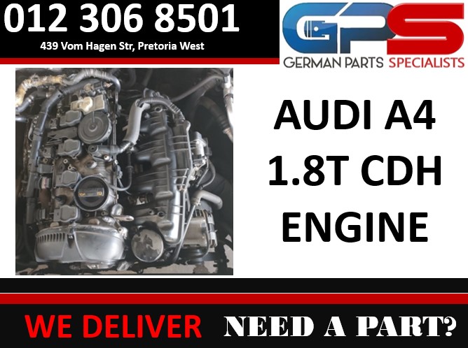 AUDI A4 1.8T CDH ENGINE FOR SALE