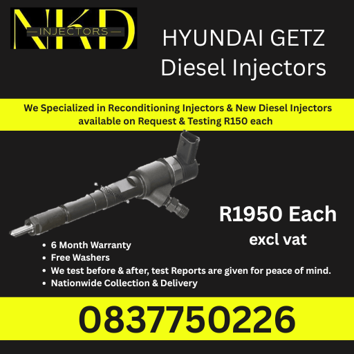 HYUNDAI GETZ DIESEL INJECTORS FOR SALE - Private Seller HYUNDAI GETZ DIESEL INJECTORS FOR SALE - Private Seller