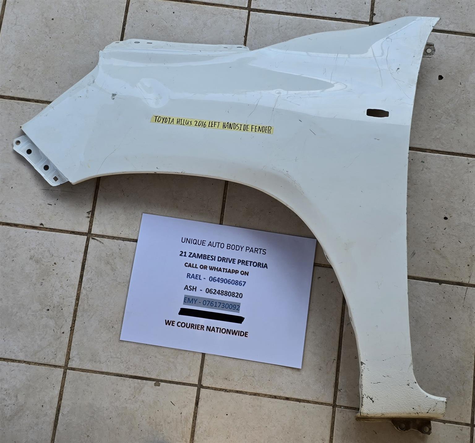 Toyota Hilux 2016 Leftside Fender Toyota Hilux 2016 Leftside Fender