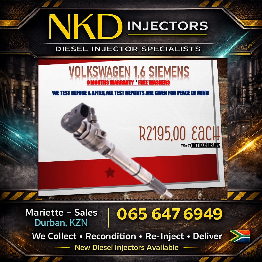 Siemens 1.6 Volkswagen Diesel Injectors - Private Seller Siemens 1.6 Volkswagen Diesel Injectors - Private Seller