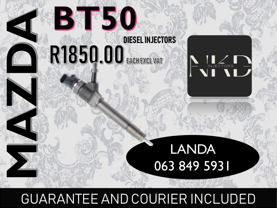 MAZDA BT50 DIESEL INJECTORS WELKOM FREE STATE - Private Seller MAZDA BT50 DIESEL INJECTORS WELKOM FREE STATE - Private Seller