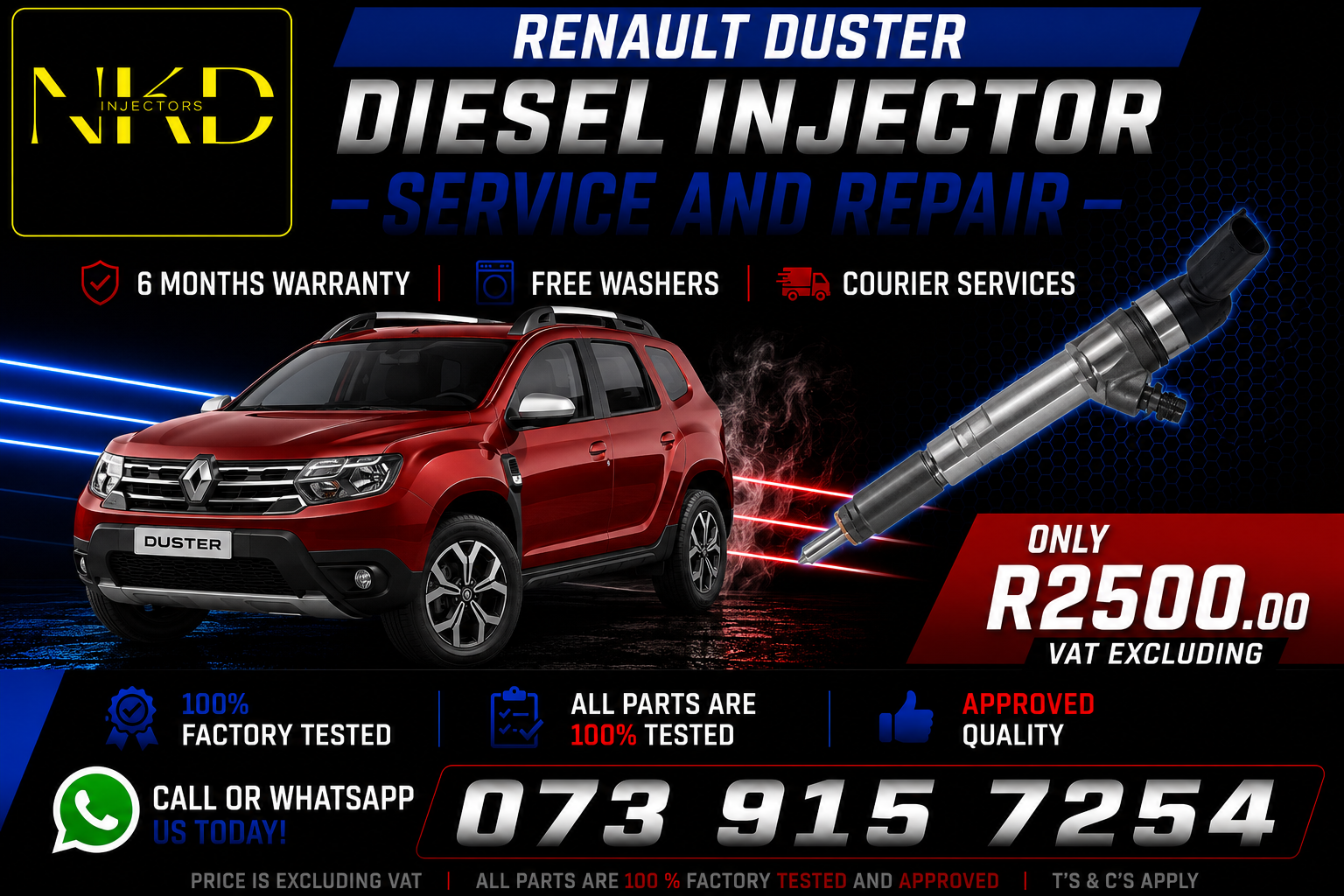 Recondition_Renault_Duster_Injectors - Private Seller Recondition_Renault_Duster_Injectors - Private Seller