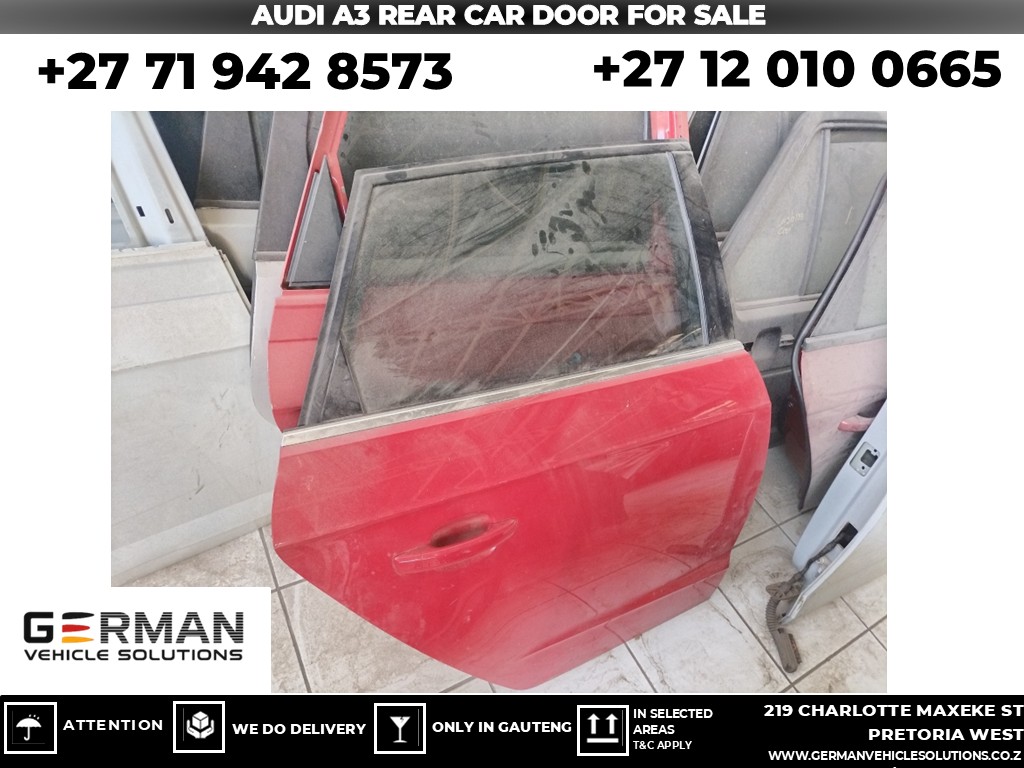 Audi a3 rear passenger car door for sale - Private Seller Audi a3 rear passenger car door for sale - Private Seller