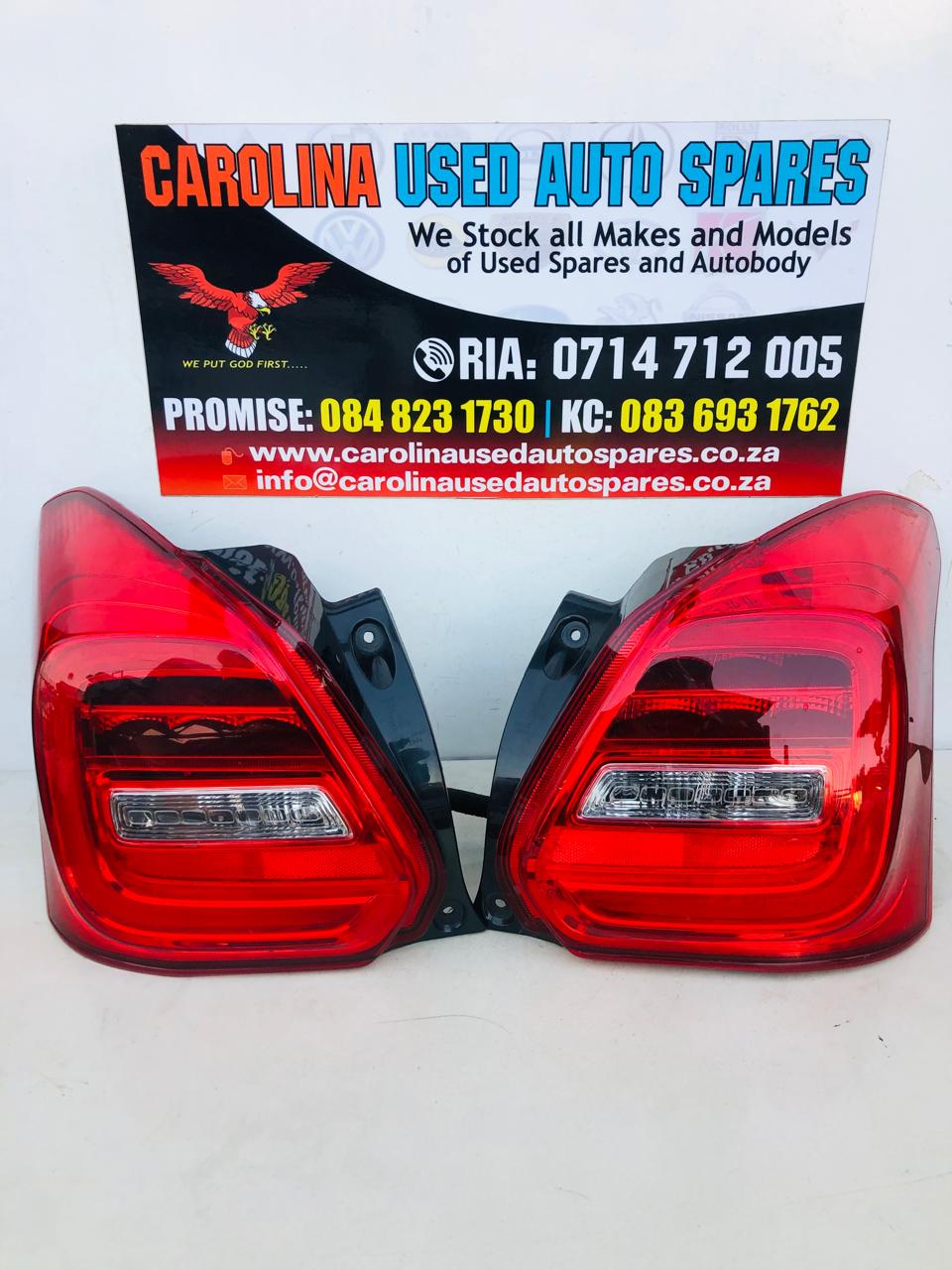 Suzuki swift left and right side taillights - Private Seller Suzuki swift left and right side taillights - Private Seller