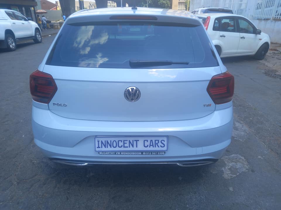 2021 VW POLO 8 TSI COMFORTLINE 1.0 PETROL, WHITE COLOUR, MILEAGE 55000KM