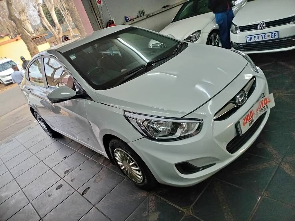 2019 Hyundai Accent 1.6 White, Manual, Petrol 92000km