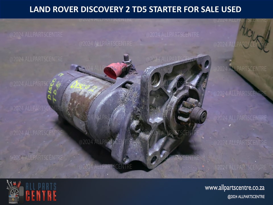 Land Rover Discovery 2 TD5 starter for sale used