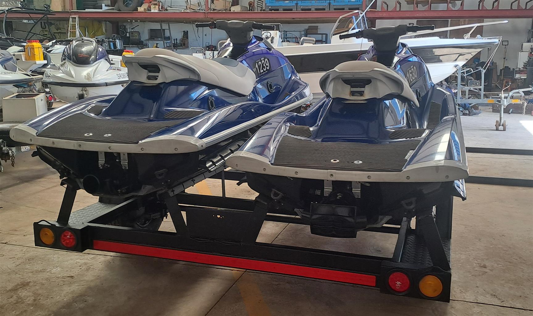 2 x VX 1100 Jet ski's and trailer