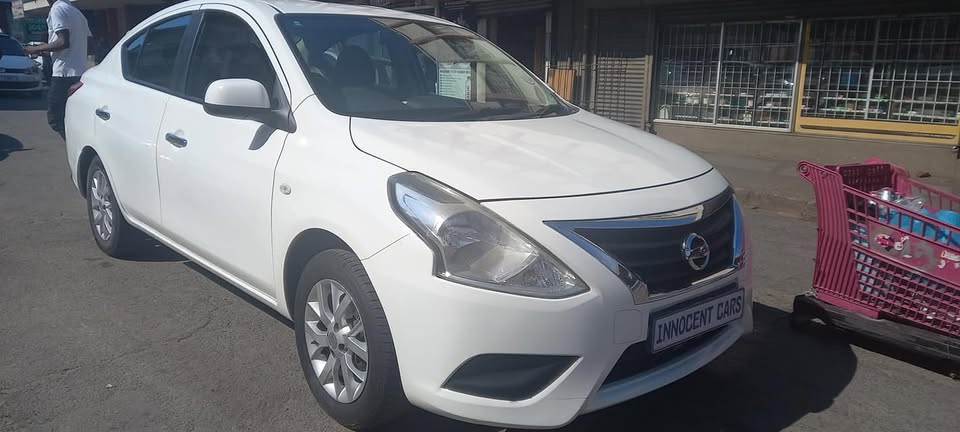2018 NISSAN ALMERA 1.5 MANUAL TRANSMISSION, PETROL, WHITE COLOUR