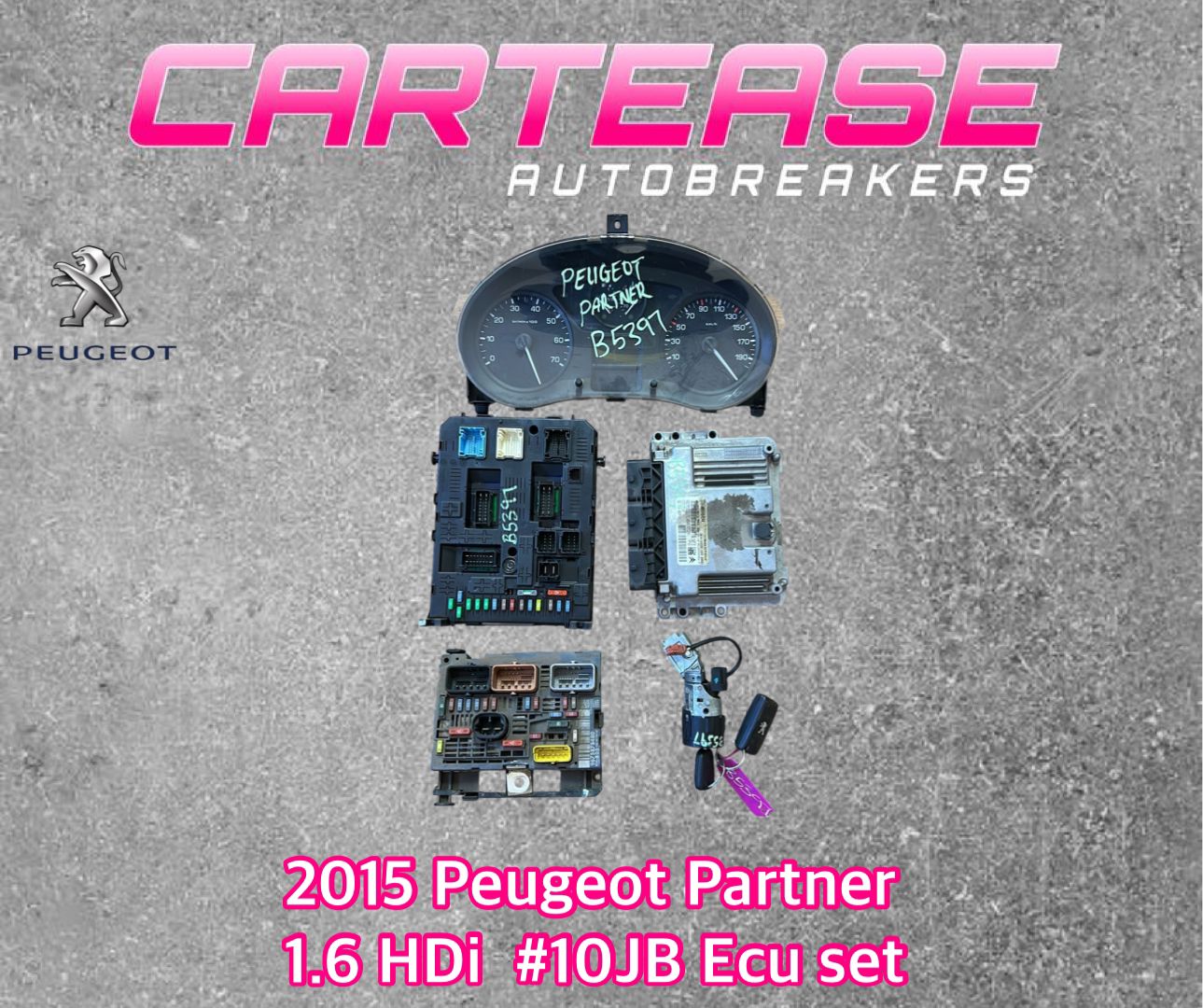 2015 Peugeot Partner 1.6 HDI #10JB ECU Set For Sale - Private Seller