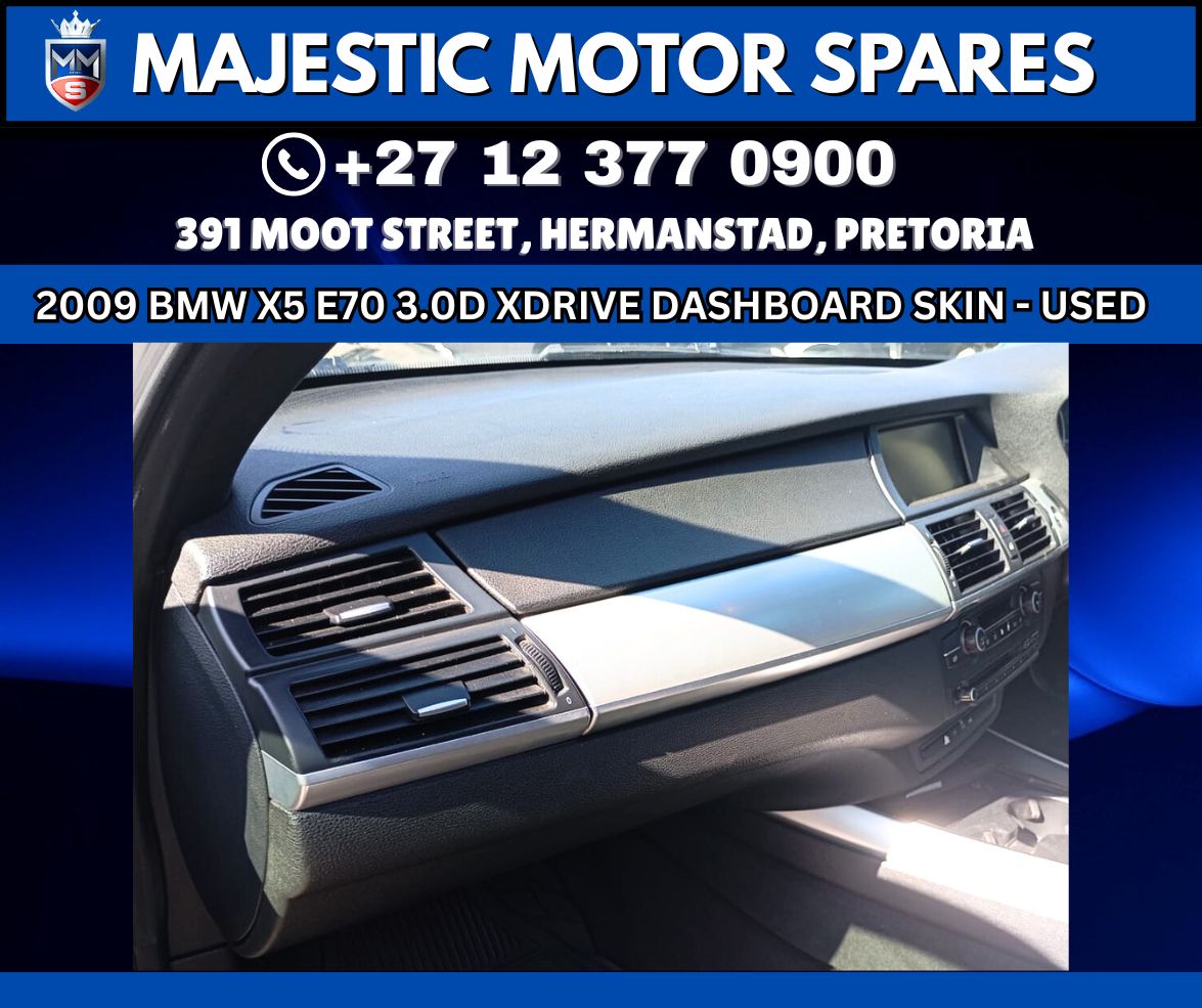 2009 BMW X5 E70 3.0D XDrive Dashboard Skin for Sale – Used - Private Seller 2009 BMW X5 E70 3.0D XDrive Dashboard Skin for Sale – Used - Private Seller