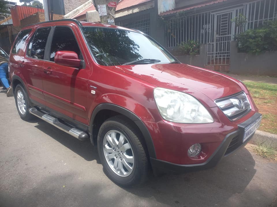 2006 HONDA CRV 2.0 PETROL, MANUAL 4WD, MAROON COLOR,86000KMS