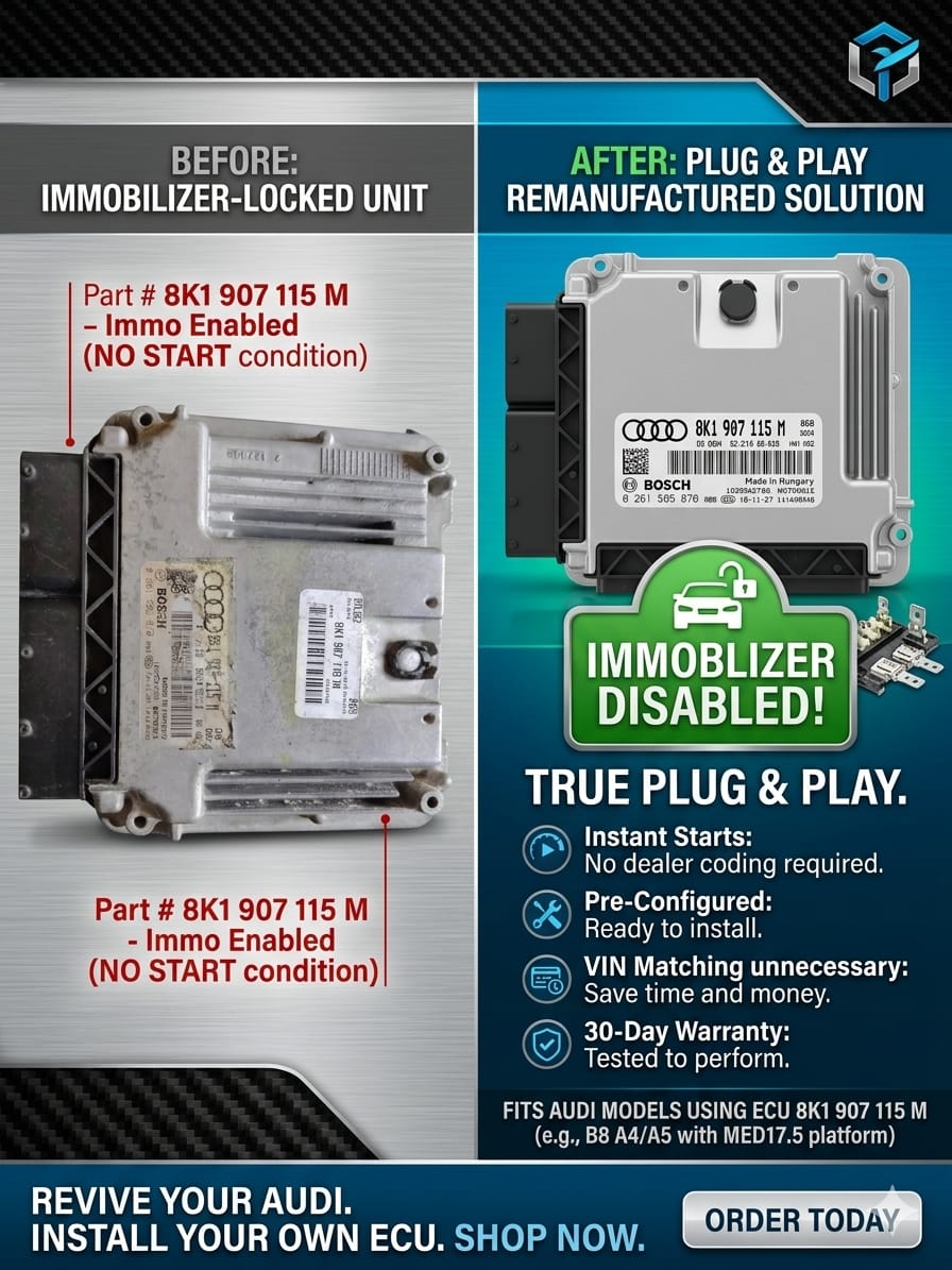 Med 17.5 Audi b8 ecu - Private Seller Med 17.5 Audi b8 ecu - Private Seller