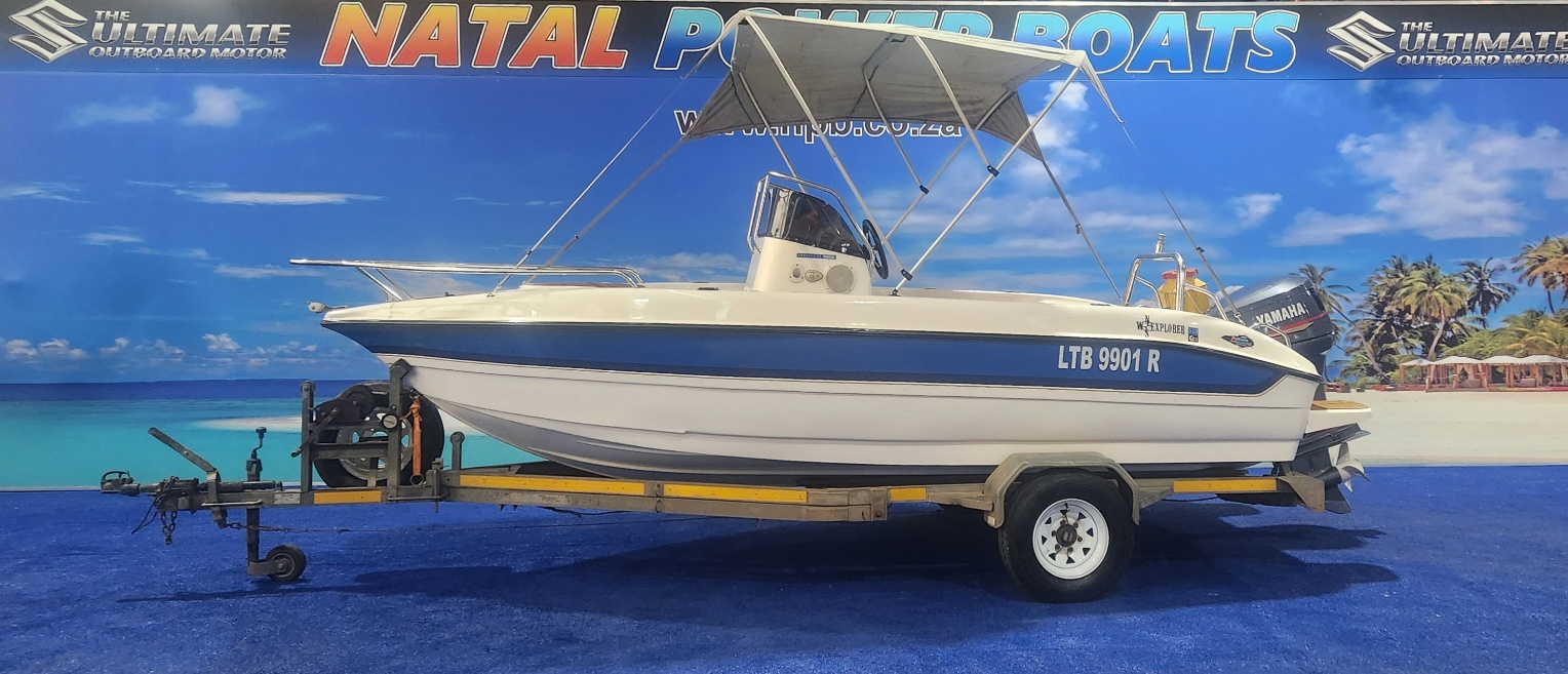 EXPLORER 510 CC ON TRAILER 2009 MODEL 141 HOUR FINANCE ARRANGED