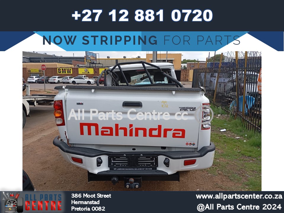 Mahindra Pik up S4 Mhawk Manual Diesel stripping for spares