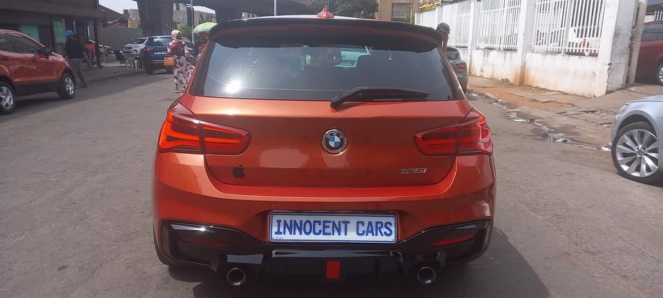 2016 BMW 125i PETROL ENGINE, AUTOMATIC TRANSMISSION, ORANGE COLOUR, MILEAGE 104000KM,