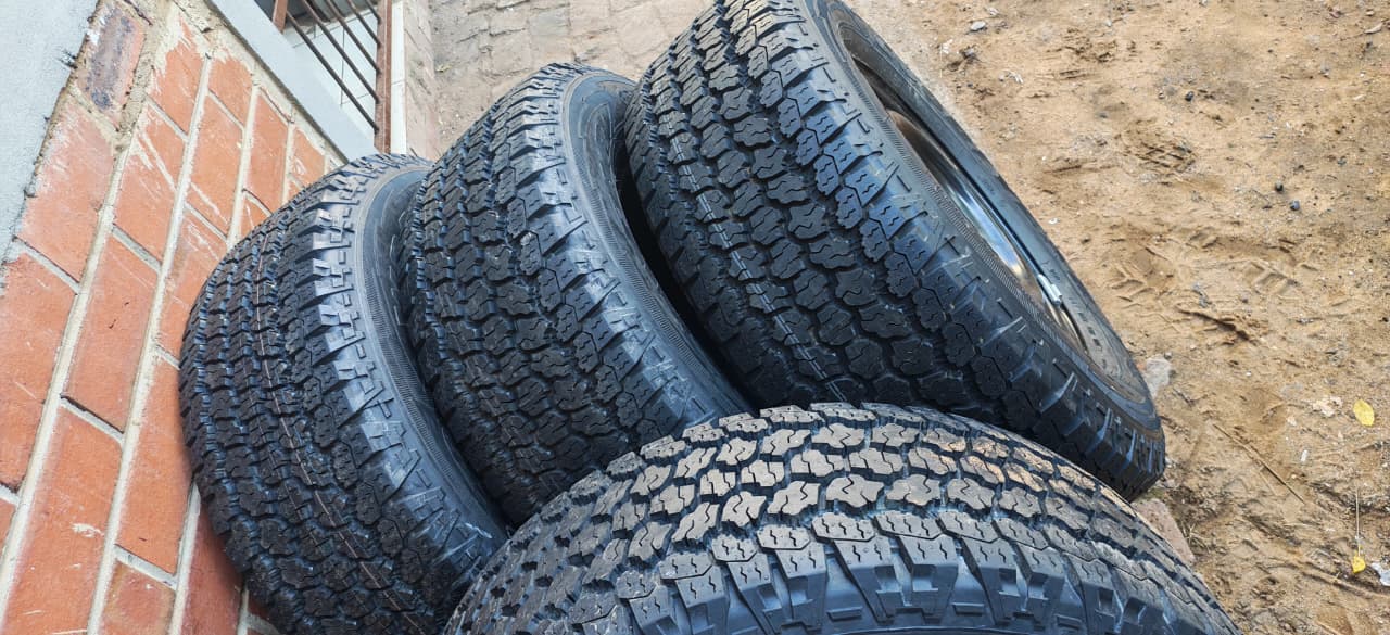 Goodyear Wrangler AT Kevler 265/65/17 brand new set - Private Seller Goodyear Wrangler AT Kevler 265/65/17 brand new set - Private Seller