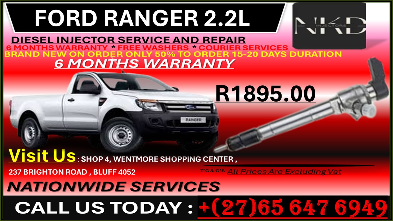 FORD RANGER 2.2 DIESEL INJECTORS - Private Seller FORD RANGER 2.2 DIESEL INJECTORS - Private Seller