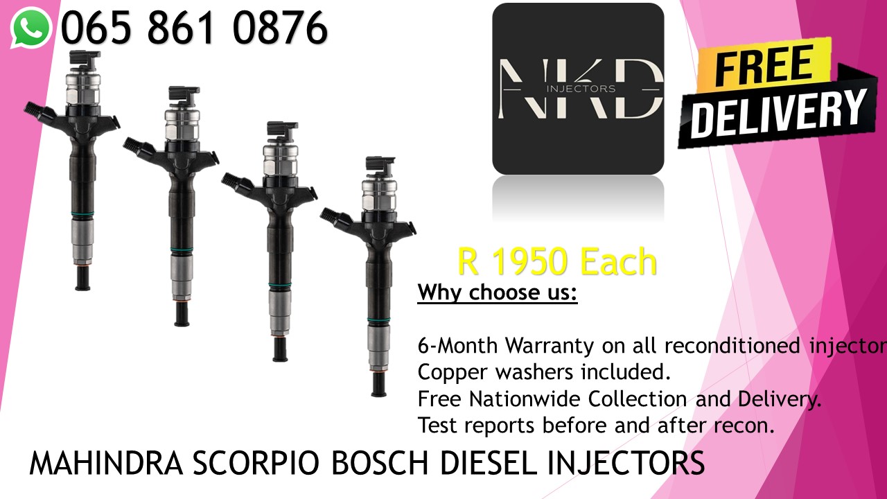 Mahindra Scorpio diesel injectors for sale - Private Seller Mahindra Scorpio diesel injectors for sale - Private Seller